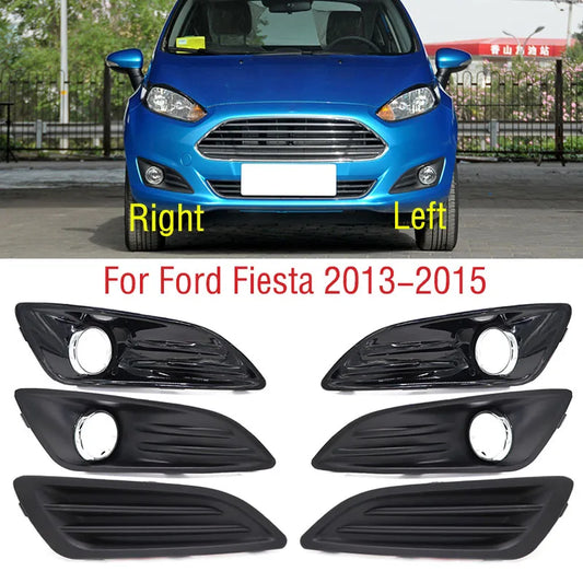 For Ford Fiesta 2013 2014 2015 Front Bumper Fog Bezel Frame