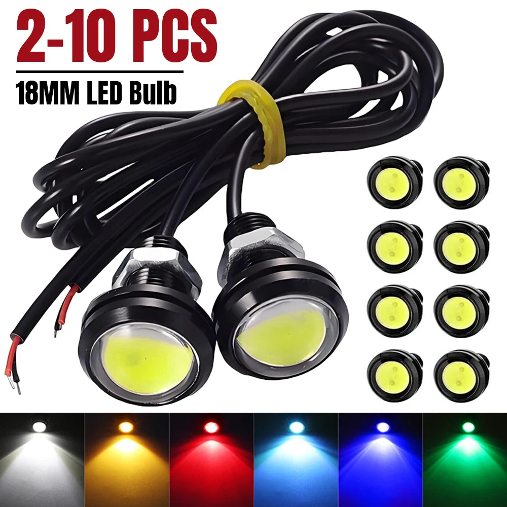 Cob 18MM 12V Eagle Eye Drl Fog Daytime Running