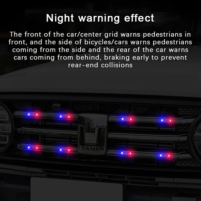 Solar Energy MINI Alarm Wireless anti-theft Warning Flashing