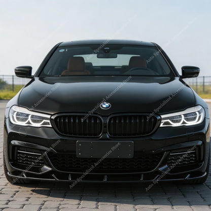 For BMW G11 G12 Pre-Lci M Sport Gloss Black ABS Front Bumper