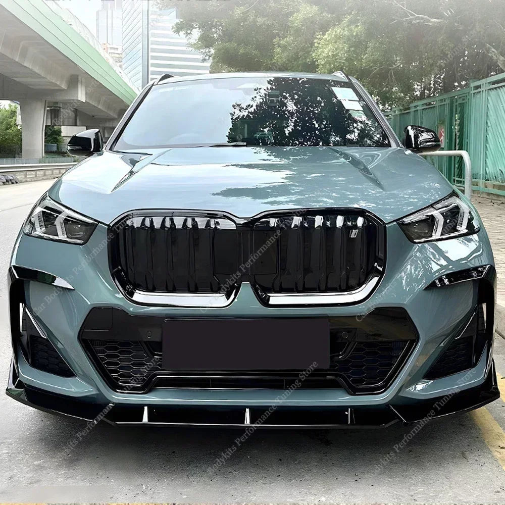 For BMW X1 IX1 U11 Mp ABS Front Bumper Splitter Lip Spoiler