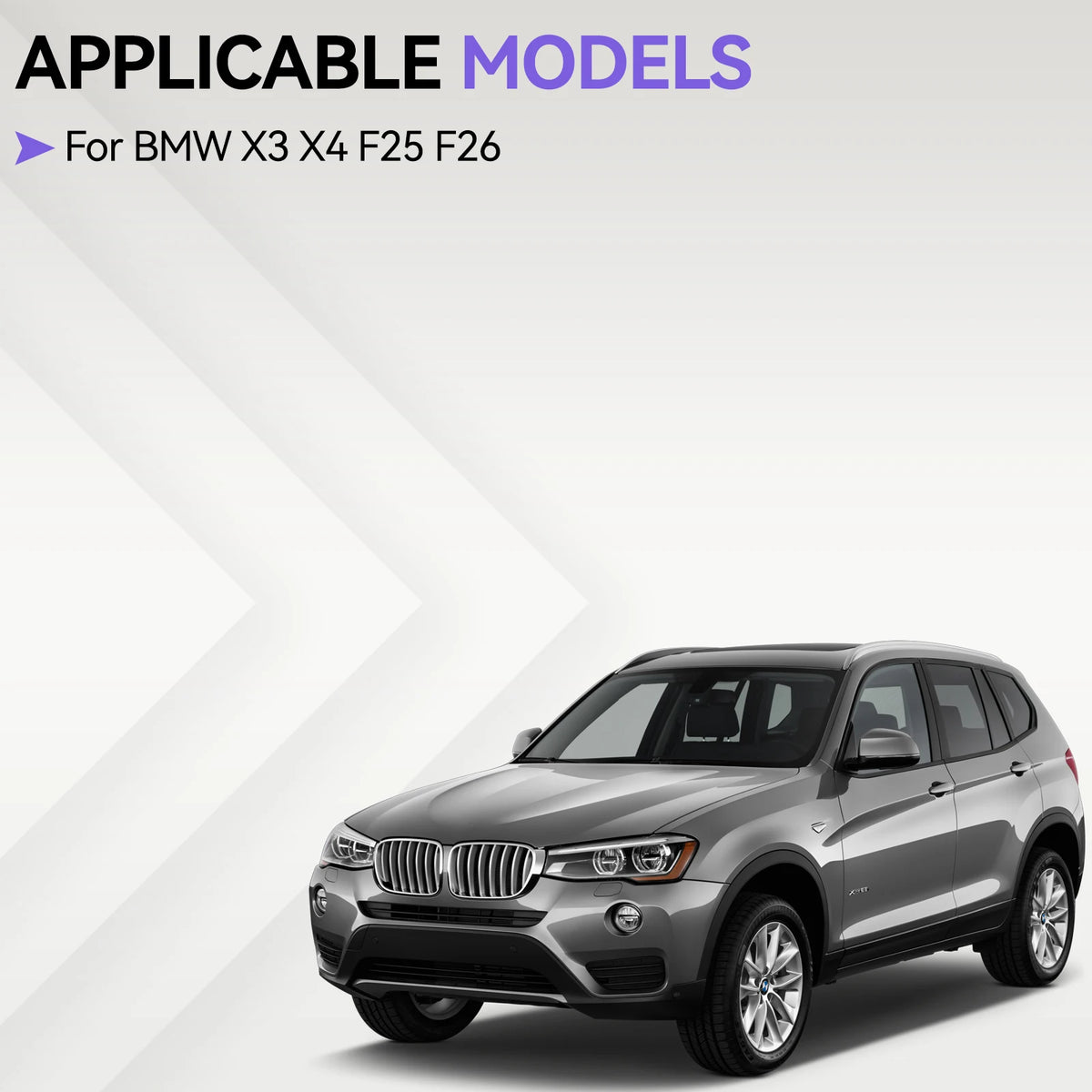 For BMW X3 X4 F25 F26 Front Left Right Fender Panel Side Marker