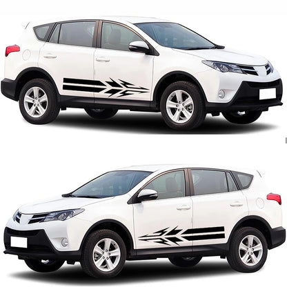 1PCS Hood Stripe Sticker Racing Body Pvc Exterior