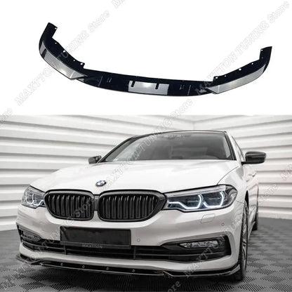 For BMW 5 Series G30 G31 Front Splitter v.2 pre-lci 3PCS Maxton