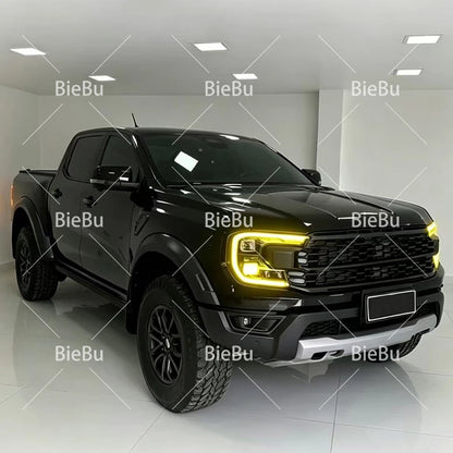 For Ford Ranger T9 2024 2025 Yellow Drl Boards Frame Color