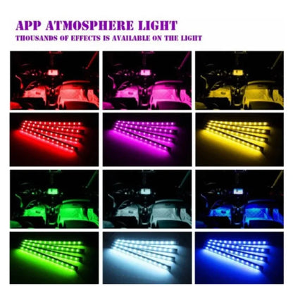 Ambient Backlight Mood Foot Strip Atmosphere Lighting Interior