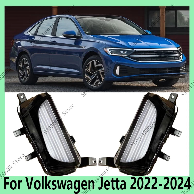 For Volkswagen Jetta 2022 2023 2024 Parts Front Bumper Fog
