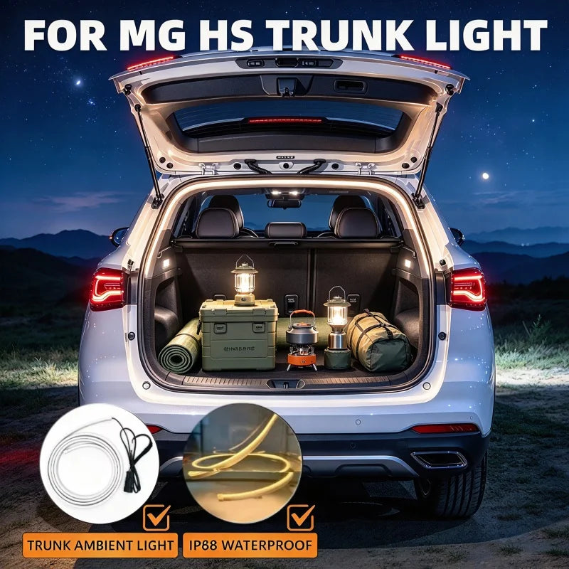For MG Hs Trunk Light Modification Atmosphere White Warm Rear