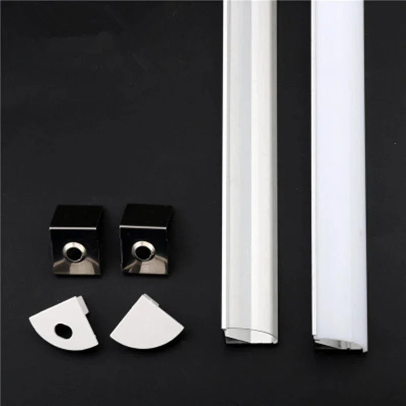 For 5630 573LED Strip Lights 1M v-shaped Aluminum Channel Kit Is