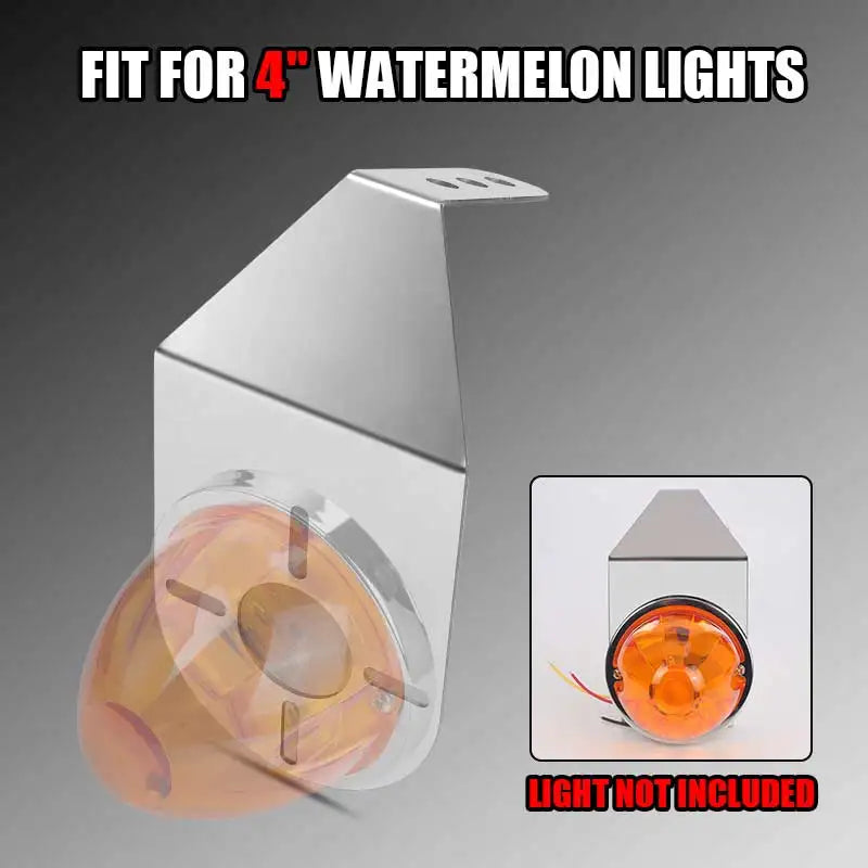 Strobe Watermelon Bracket Side Marker Indicator Turn Signal Truck