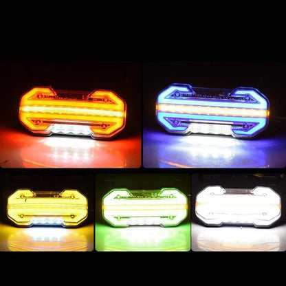For Strobe Red 24V Side Lights Visibility Truck Easy
