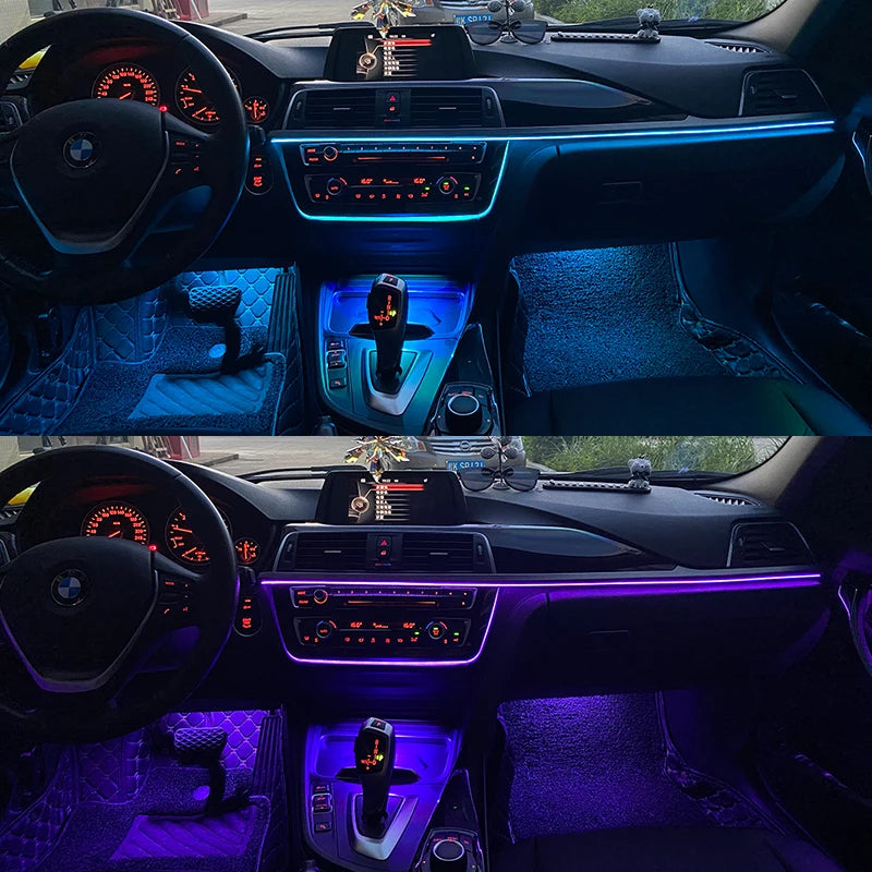 For BMW 3 Series F30 F31 Inner Doors Ambient Lighting Strip