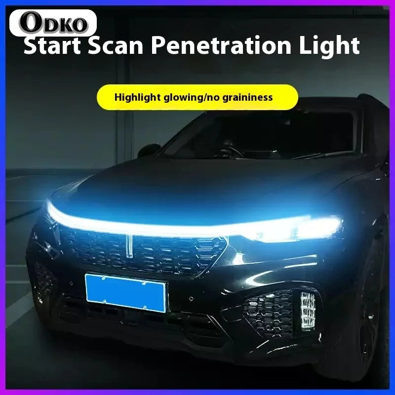 For Audi Q2 Q3 Q5 Q7 Drl Strip Hood A1 A3 A4 A5 A6 A7