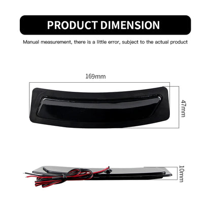 For BMW 3 F30 F31 320IX 2PCS Smoke Len Side Marker Turn Signal