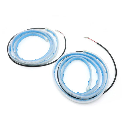 For VW BMW Audi Mercedes Door Opening Warning Strip 2PCS 120CM