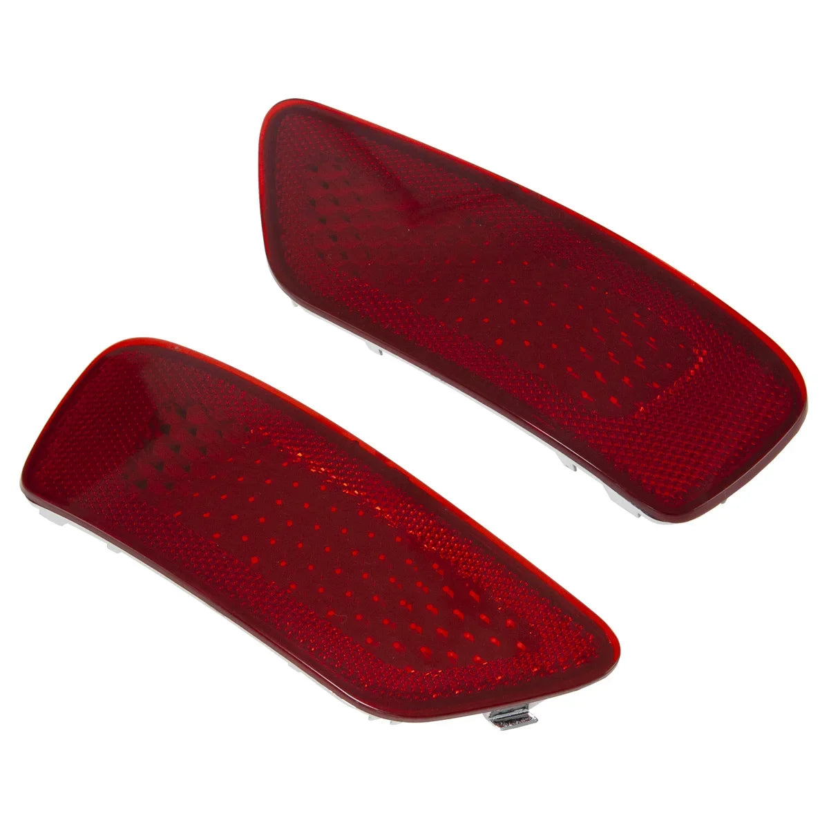 For Jeep Compass Grand Cherokee Dodge Red Rear Bumper Reflector