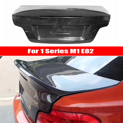 For BMW 1 Series M1 E82 Carbon Fiber Trunk Lid Encloses Upper