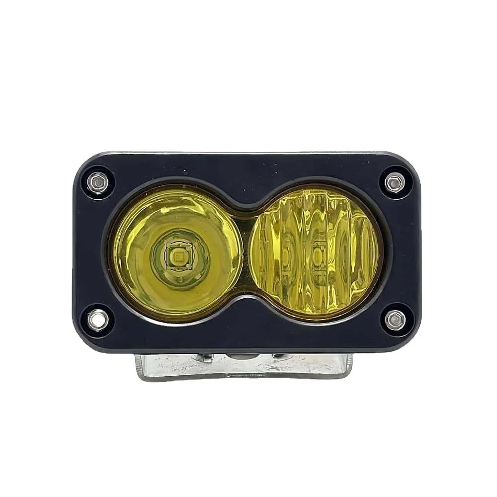 For Pickup Motorcycle Spotlight Inch White Yellow Pod Driving