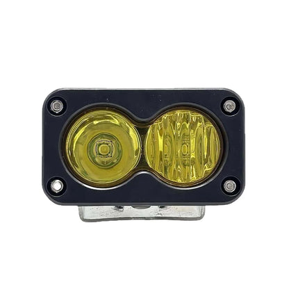 For Pickup Motorcycle Spotlight Inch White Yellow Pod Driving