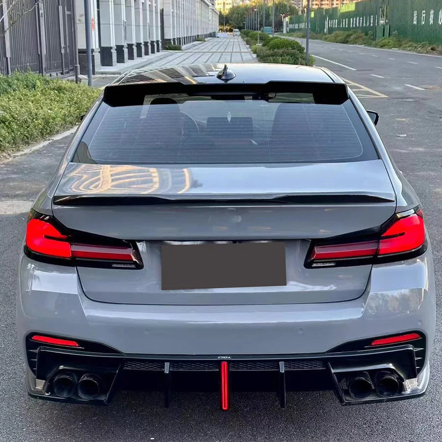 For BMW G30 G38 M Sport 3PCS Rear Bumper Diffuser Lip Spoiler