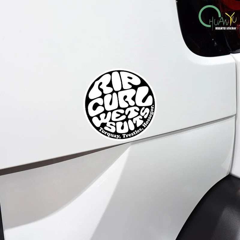 Fashionable Sports Ripcurl Sticker Cute Cartoon Art Anime Bumper