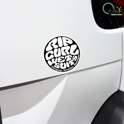 Fashionable Sports Ripcurl Sticker Cute Cartoon Art Anime Bumper