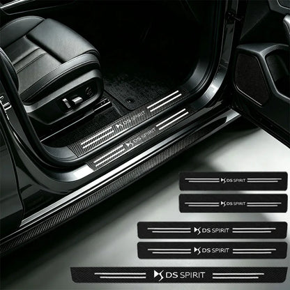 For Ds Spirit DS3 DS4 DS5 Logo Door Sill Scuff Plate Decor