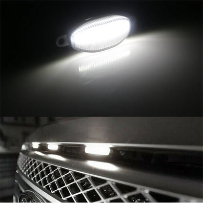 Smoked Lens Amber White Front Grille Clearance Marker Assemblies