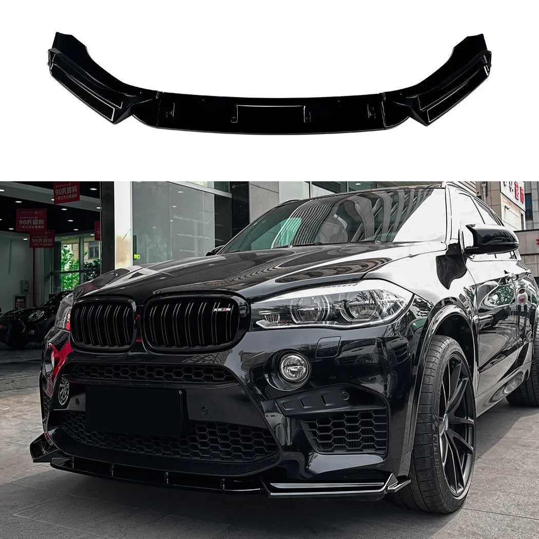 For BMW X5M F85 X6M F86 Front Bumper Shovel Lower Lip Splitter