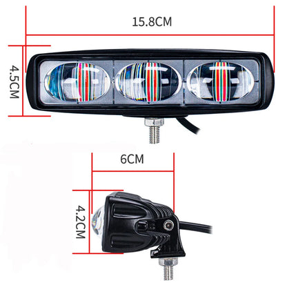 30W Brightness 6leds Forklift Warning Super Focus Red Line