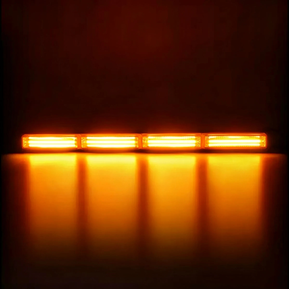 For Vehicles Red Blue Bright Linear Cob Emergency Strobe Bar