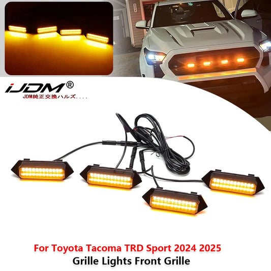 For Toyota Tacoma Trd Sport 2024 Grille Front Warning Daytime
