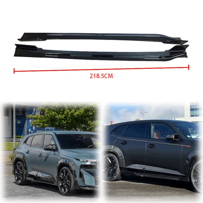 For BMW Xm G09 Mp Style 4PCS 2023 Side Skirt Splitters Diffuser