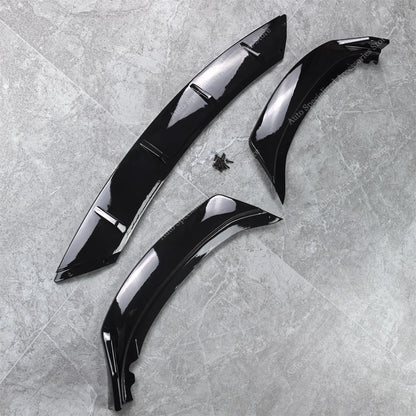 For BMW F30 F31 3PCS Front Bumper Splitter Lip Spoiler Diffuser