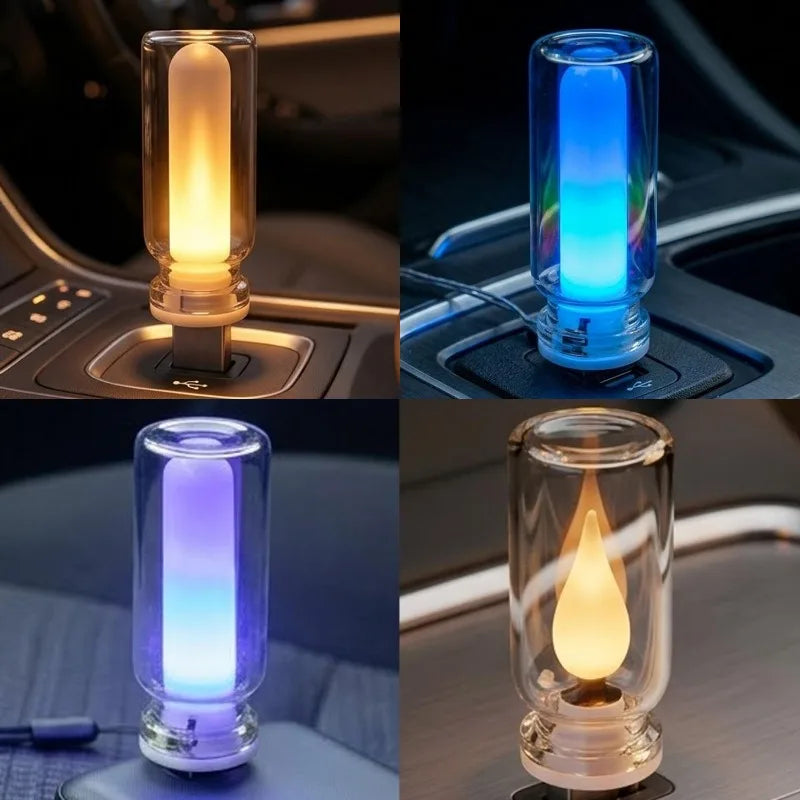 Candle color-changing USB Simulated Ambient Lighting Durable