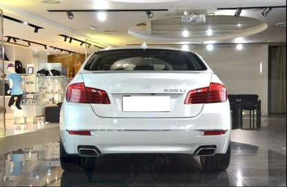 For BMW 5 Series F10 F18 1pair 304 Stainless Steel Square