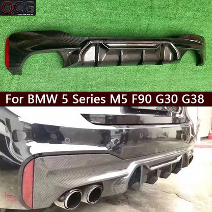 For BMW 5 Series M5 F90 G30 G38 540I 530 2017 Carbon Fiber Back