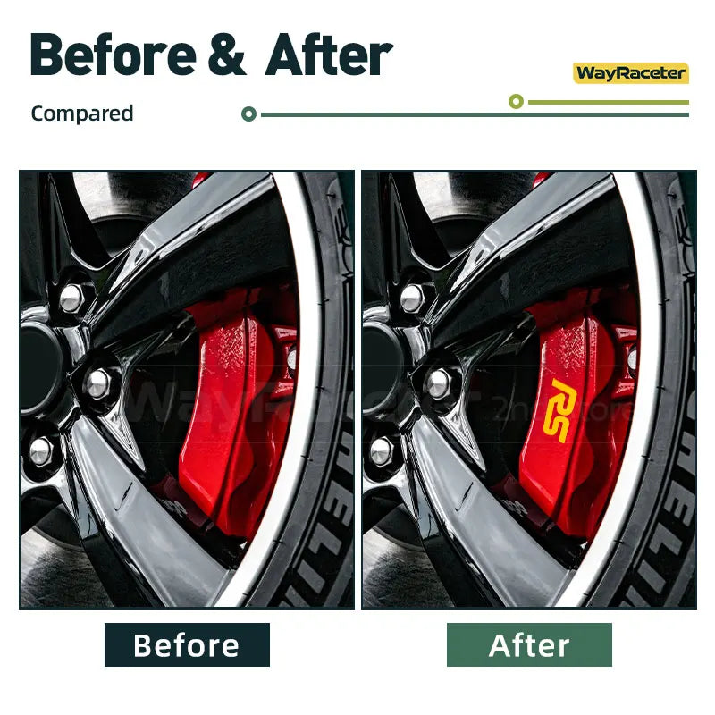 For Ford Rs Focus MK2 MK3 Brake Caliper Sticker Hi Temp