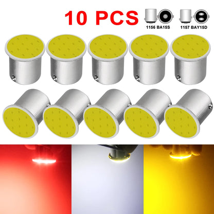 1156 ba15s Cob Bulb 1157 bay15d Super Bright Turn