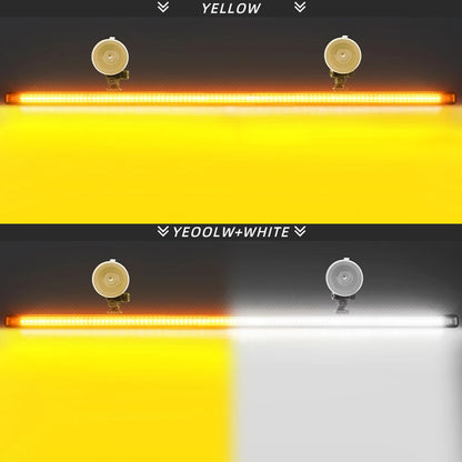 For Emergency Flash Warning Lamp Windshield Strobe Bar 3030