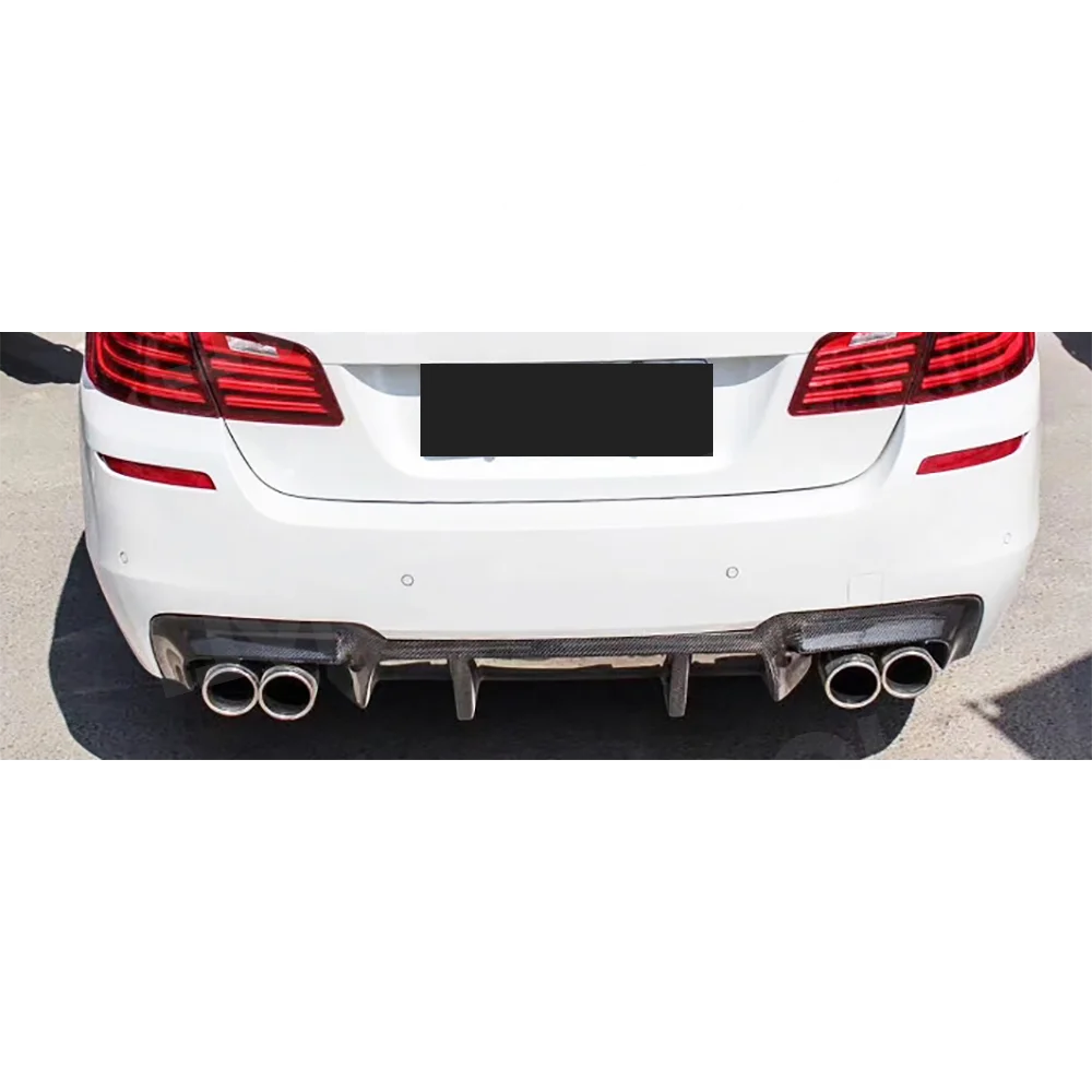 For BMW 5 Series F10 M5 Rear Bumper Lip Diffuser Accessorise M
