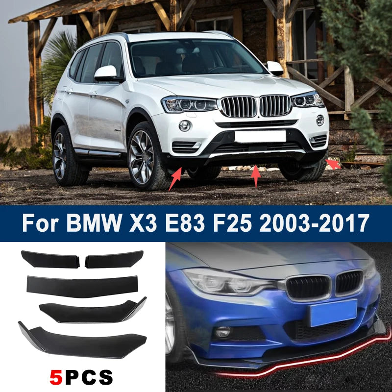 For BMW X3 E83 F25 2003-2017 Adjustable 5PCS Sectional Front