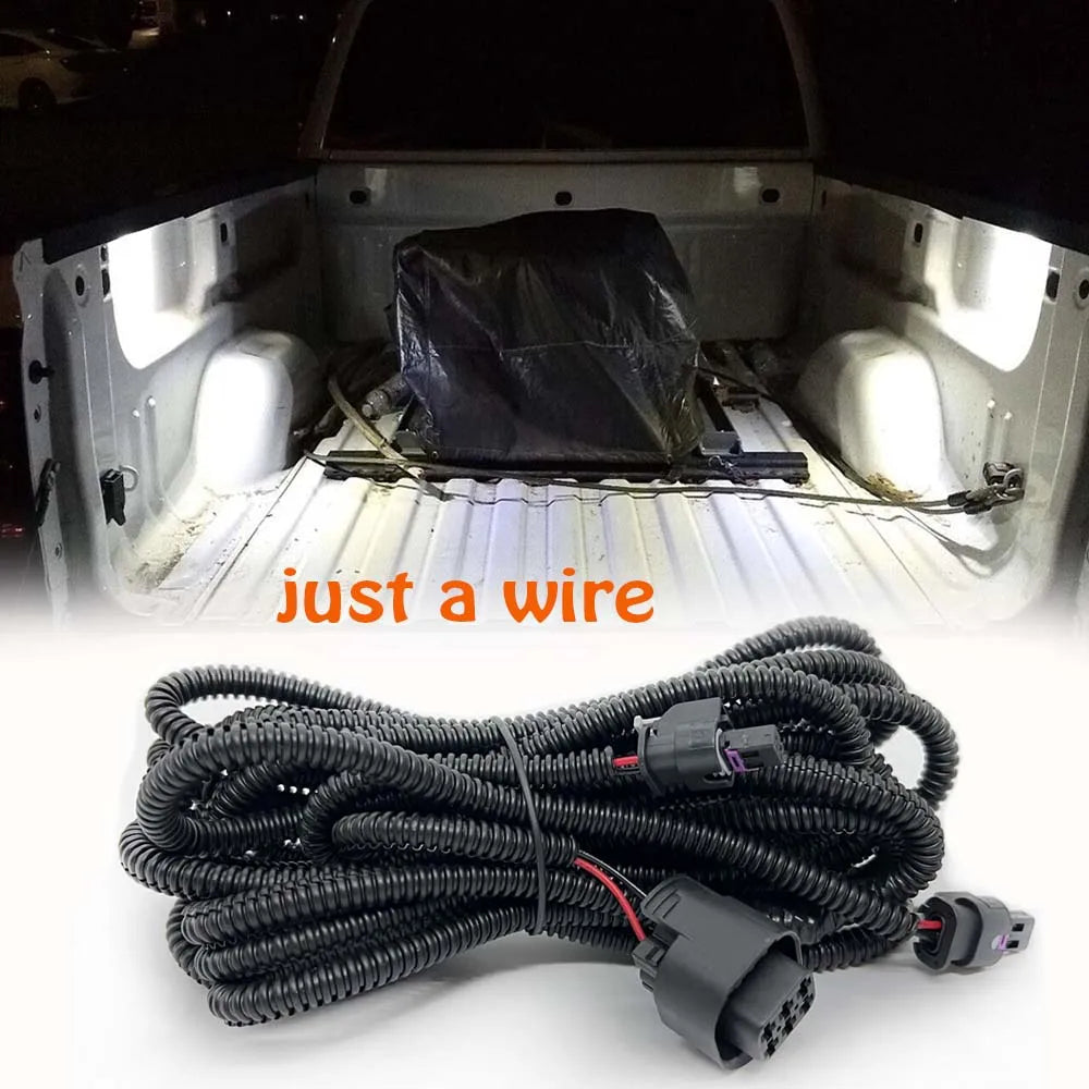 For Chevy Silverado GMC Sierra 1500 1PC Truck Bed Cargo Wiring