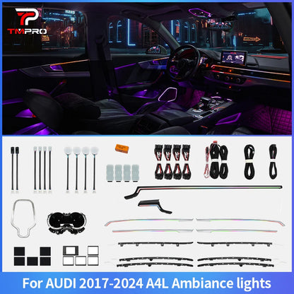 For Audi A4L 2017-2024 Tmpro 64-color Safety Assistance System