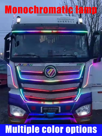 24V Monochrome Refitted Trucks Atmosphere Buses Daytime Running