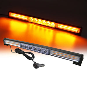 For Automotive Amber Yellow White 12V Cob Emergency Strobe Bar