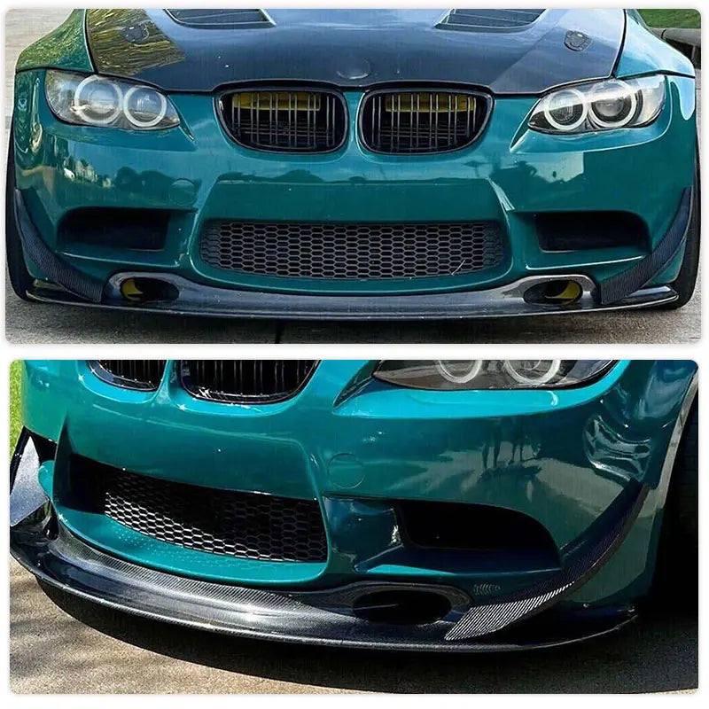 For BMW E90 E92 E93 M3 Front Bumper Canards Splitters 2007-2013