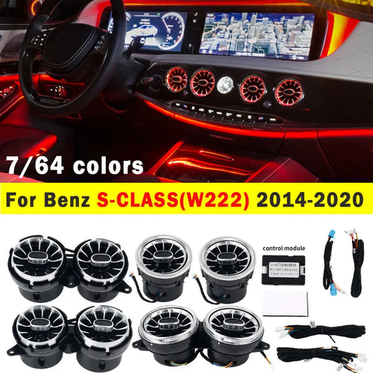 For Mercedes-Benz S-Class W222 S320 S350 Color Turbo Air