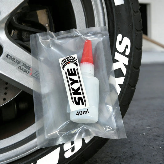 3D Tire Sticker Glue 40ML Waterproof Letter Super Sticky
