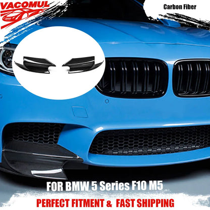 For BMW 5 Series F10 M5 Vacomul Real Carbon Fiber Front Bumper